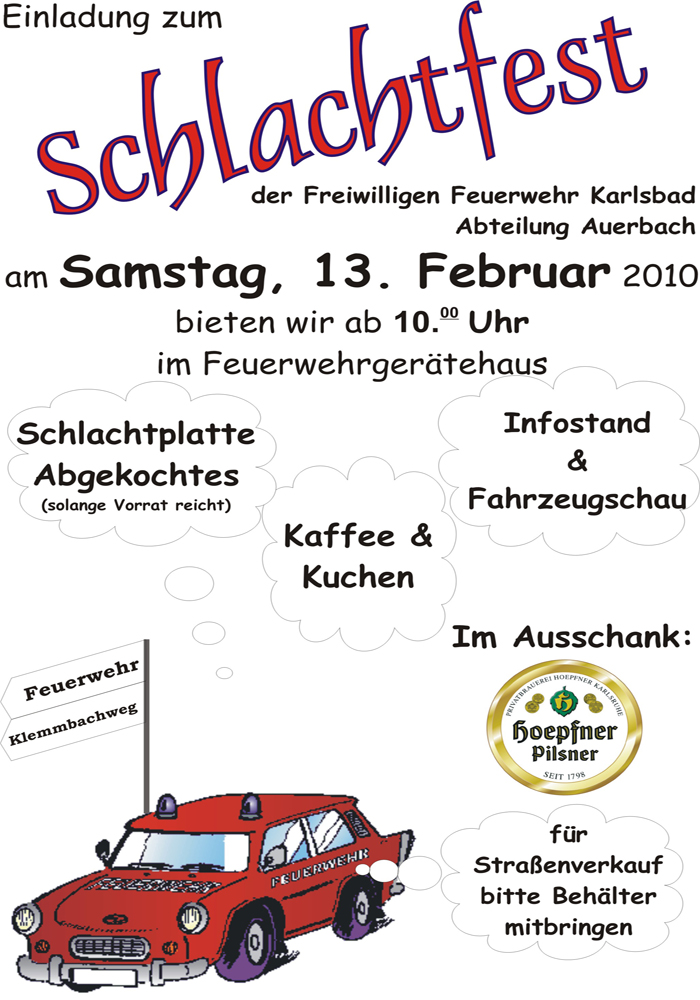 Schlachtfest 2010