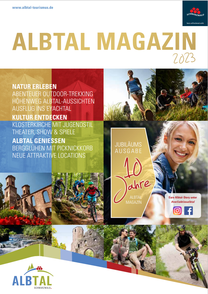 Titelseite Albtalmagazin 2023