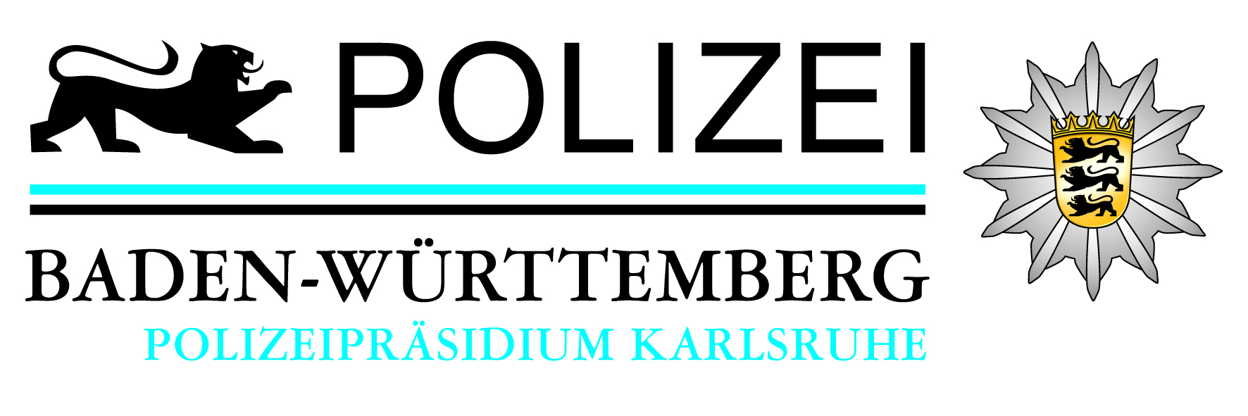 Logo Polizeipräsidium Karlsruhe