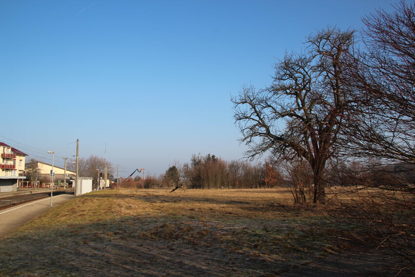 Blick auf das Baugebiet „Holderäcker II“. Foto: Archiv Gemeinde Karlsbad
