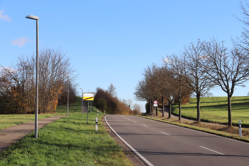 Archivfoto des m&ouml;glichen Radwegbr&uuml;ckenstandortes