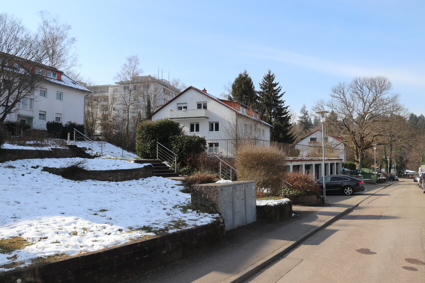 Blick auf den Bebauungsplanbereich. Foto: Gemeinde Karlsbad