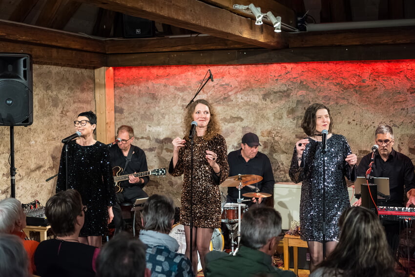 Die Lollipops mit ihrem Programm "...außer Rand und Band".