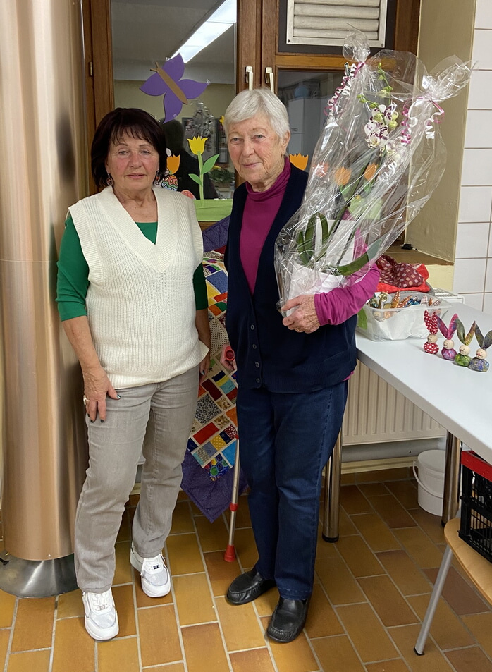 Ehrung 60 Jahre Mitgliedschaft bei den LandFrauen (Bild A. Schmidt)