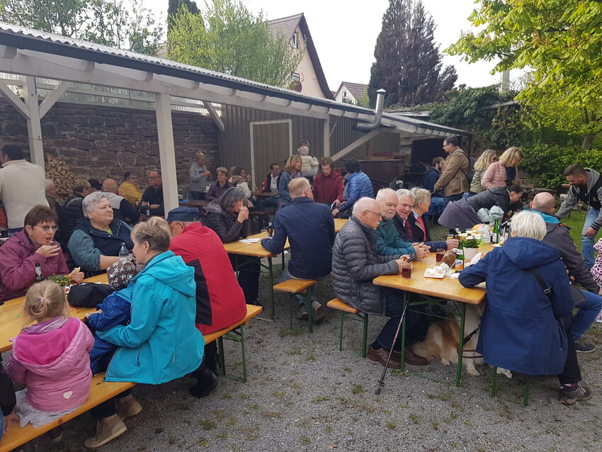 Anschließend geselliges Beisammensein in unserem gemütlichen Museumshof