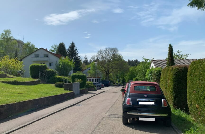 Blick von der Paulusstraße, von Osten Richtung Westen. Foto: BIT Stadt und Umwelt