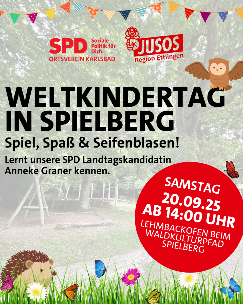 Herzliche Einladung zum Weltkindertag
