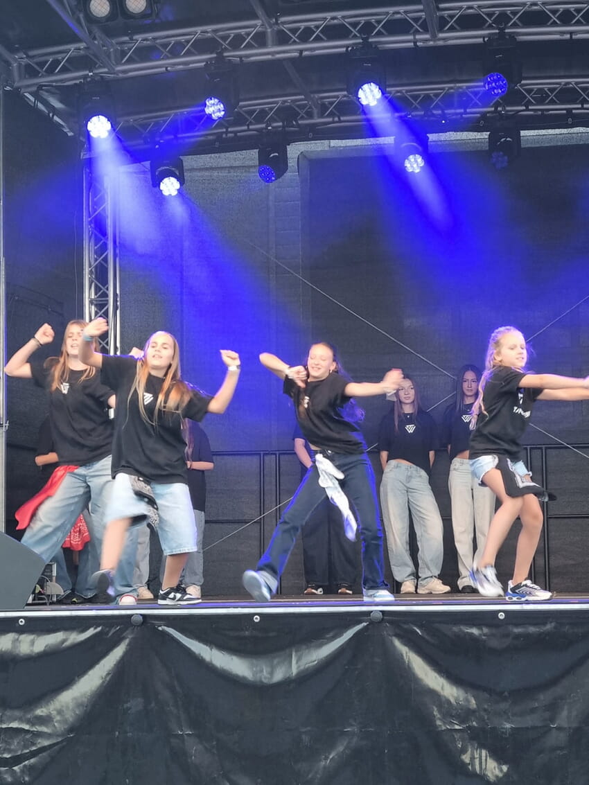 Auftritt vom Tanzwerk Karlsbad
