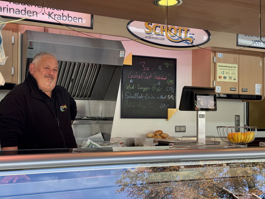 Thorsten Kauerz von Fischdelikatessen Schott