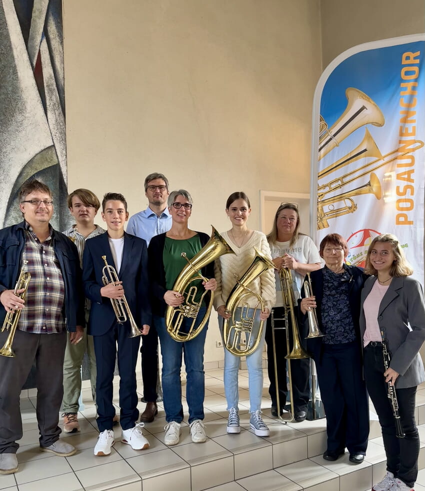 Der Auerbacher Posaunenchor