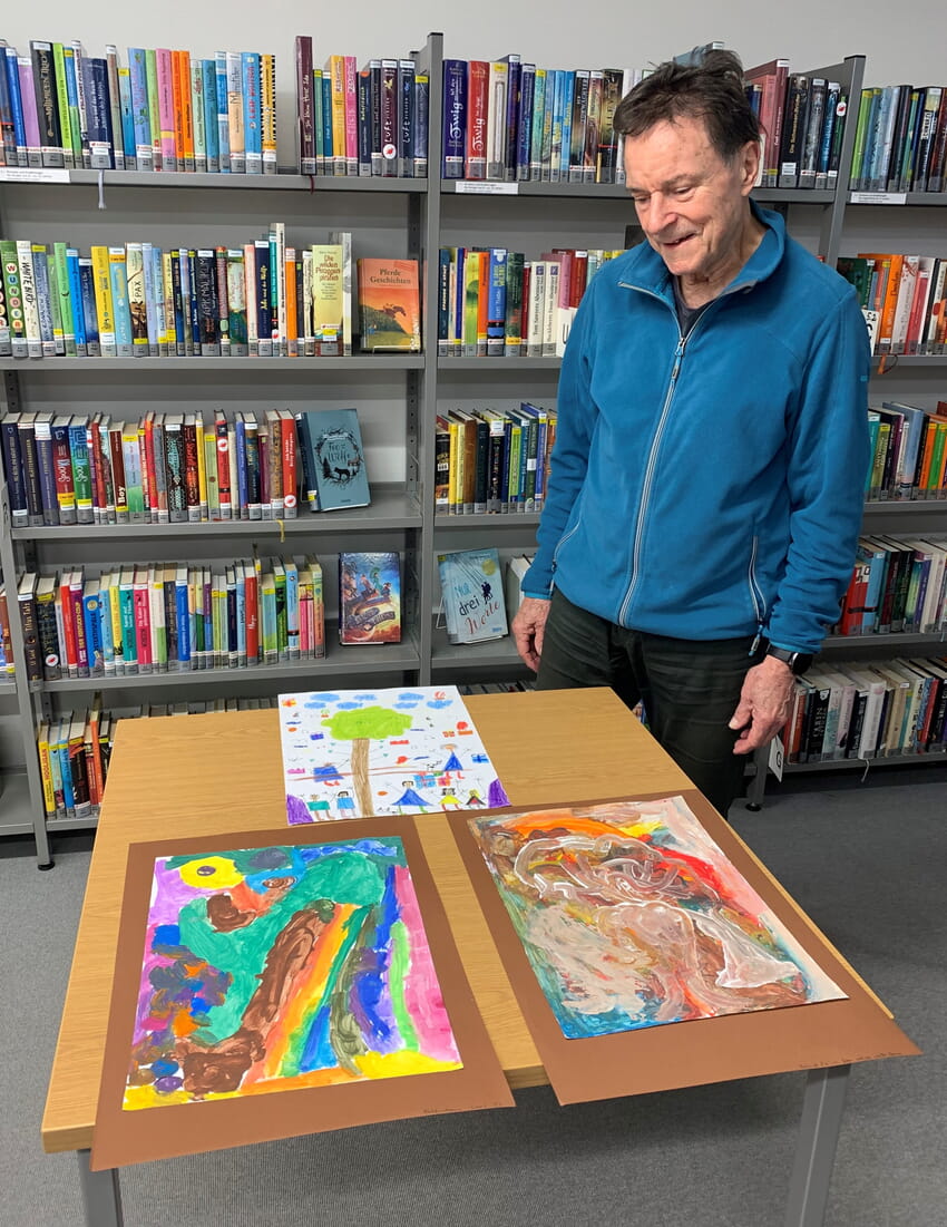 Hans Drinda und die Gewinner-Bilder