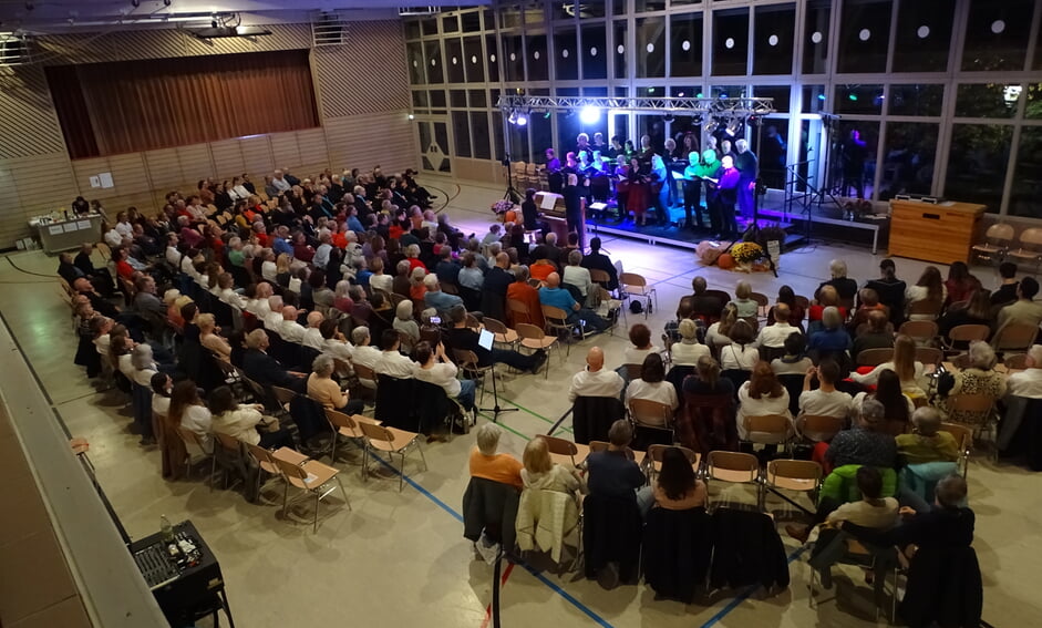 Das tolle zahlreich erschienene Publikum