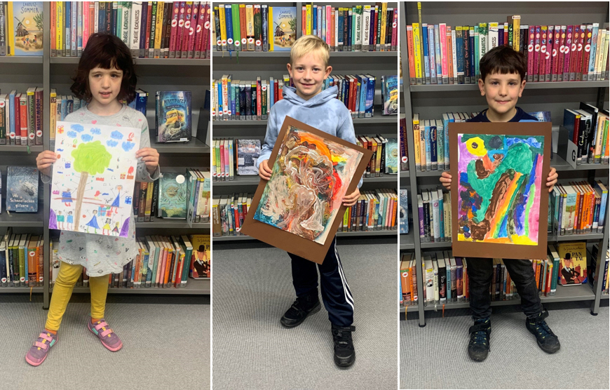 Die Gewinner mit ihren Bildern