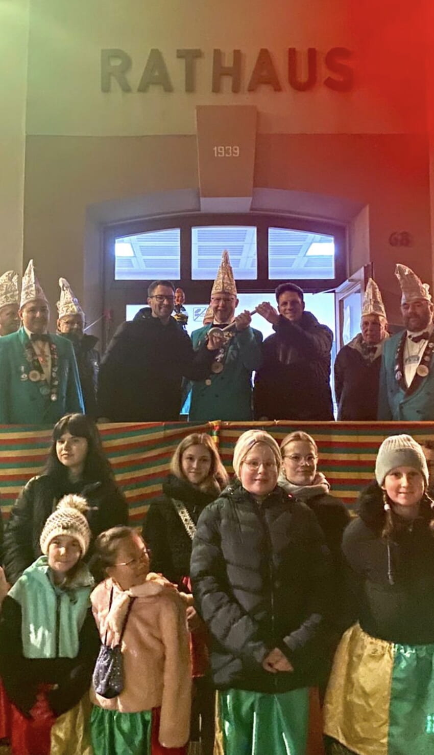 Rathaussturm in Auerbach. Foto: FGAV