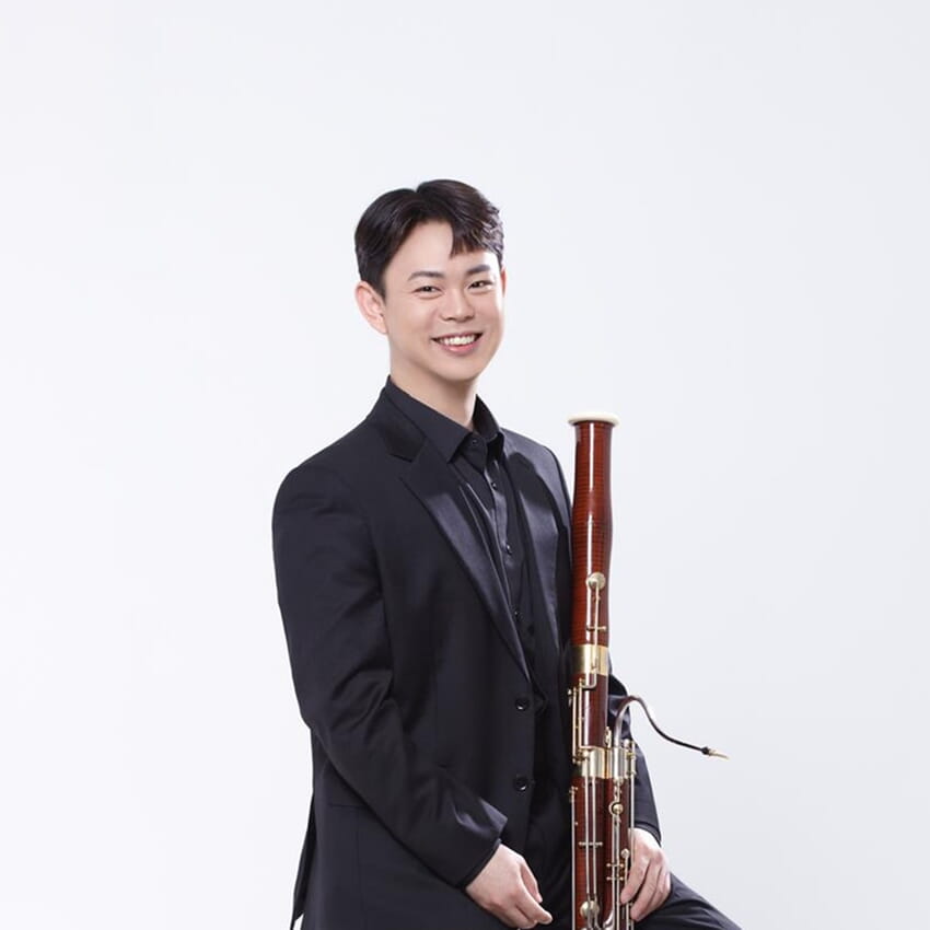 Seongchang Lee mit Fagott