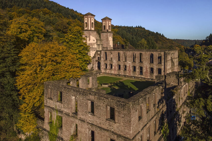 Die Klosterruine Frauenalb wird aus Sicherheitsgründen gesperrt.