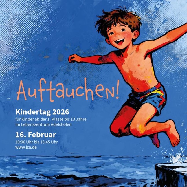 Geistliches Zentrum Adelshofen: Kindertag am 16.2.2026