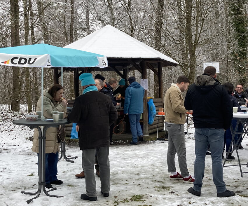 Wintergrillen bei Etzenrot