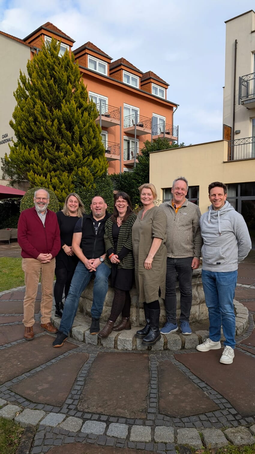 CDU-Fraktion bei einer Beratungspause