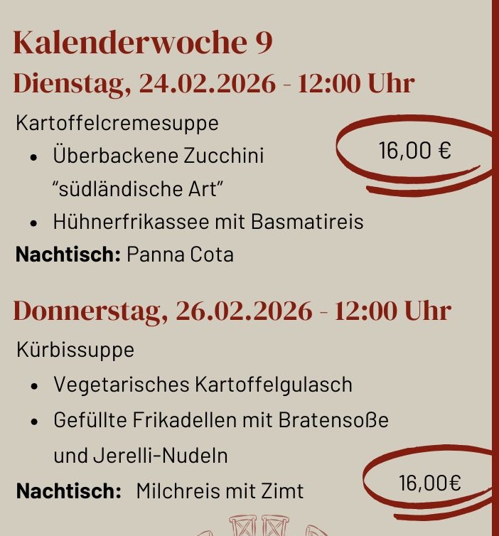 Bitte min.24h vorher anmelden! bibelheim@ab-verband.org, 07202/9307-0