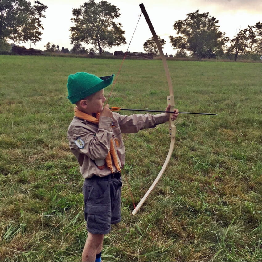 Schie&szlig;en mit dem eigenen Bogen...