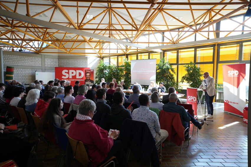 Kreisparteitag der SPD Karlsruhe-Land