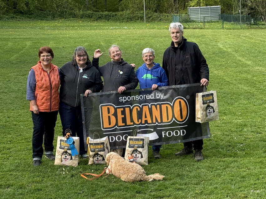 Team Spielberg: v.l.n.r.: Karoline Ernst, Yvonne Urban, Sabine Sch&auml;fer, Dagmar Fauth, J&ouml;rn Hauschild
