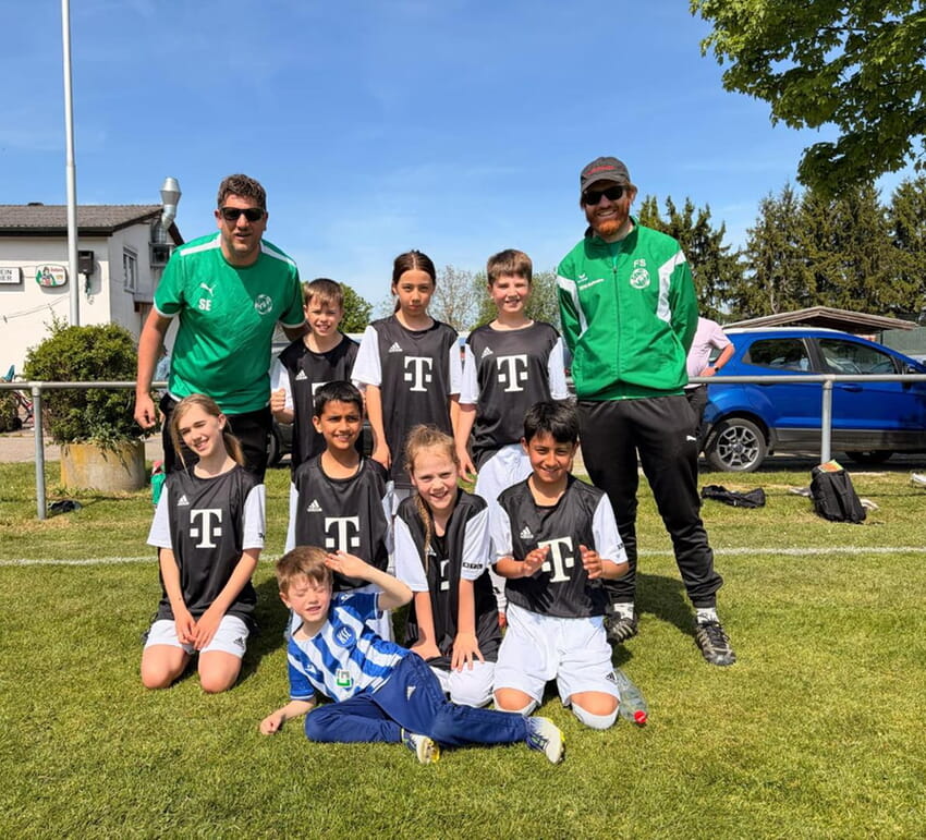 Es spielten: Aaliyah, Danyal (6 Tore), Finn (3 Tore), Ibi (2 Tore), Leon (5 Tore), Samuel (3 Tore), Skylar