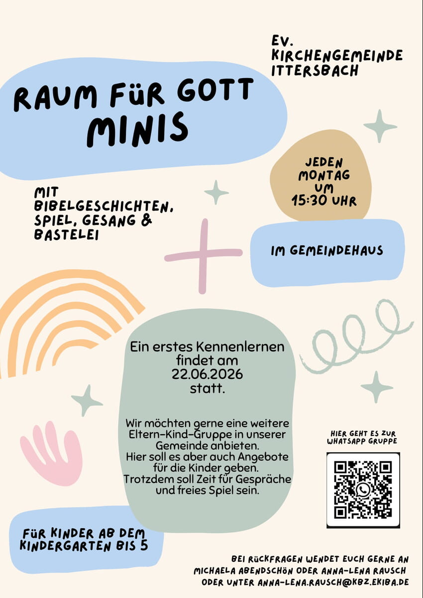 Raum f&uuml;r Gott Minis