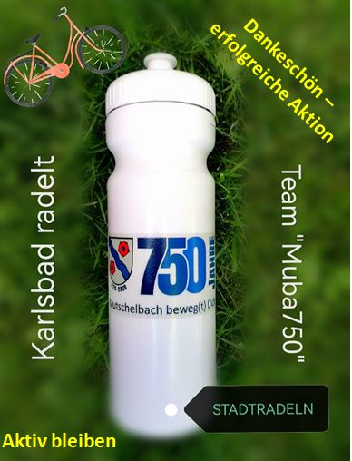 Karlsbad radelt &ndash; Team &bdquo;Muba750&ldquo; mit starkem Ergebnis