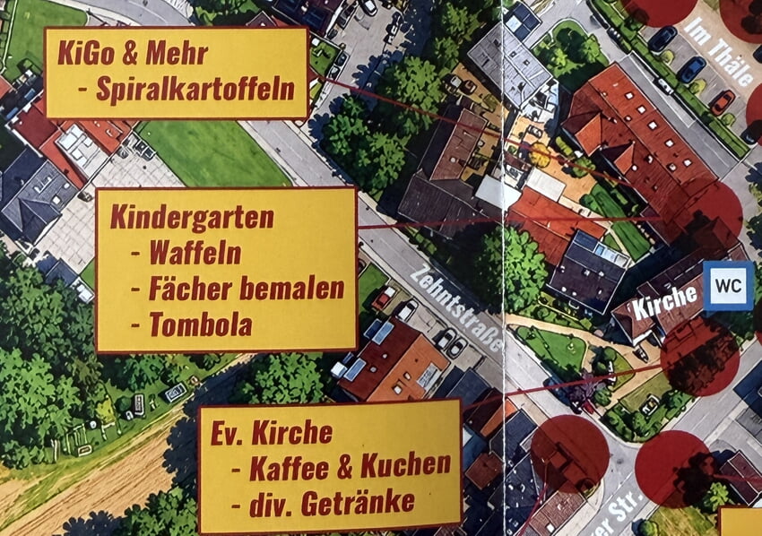 Unsere Angebote beim Auerbacher Dorffest