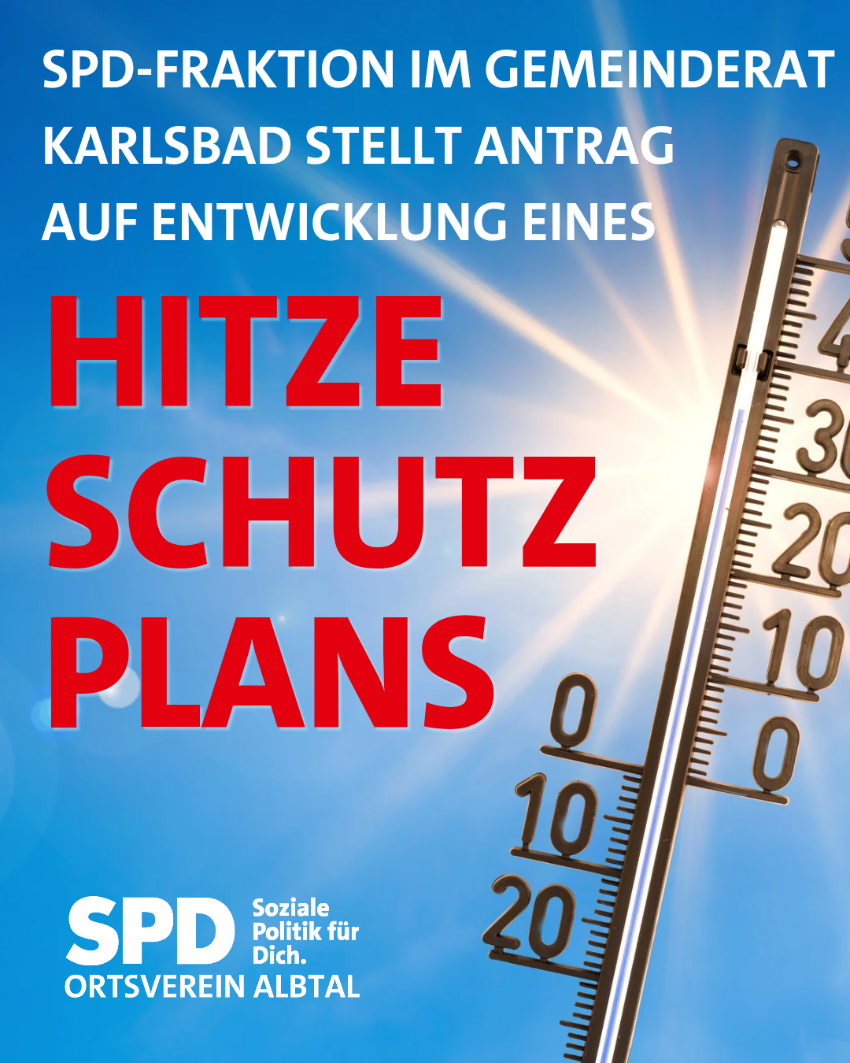 SPD Fraktion fordert Hitzeschutzplan