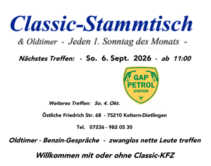 OLDTIMER-FREUNDE-KARLSBAD IG