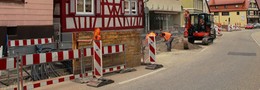 Baumaßnahmen und Verkehrsbehinderungen