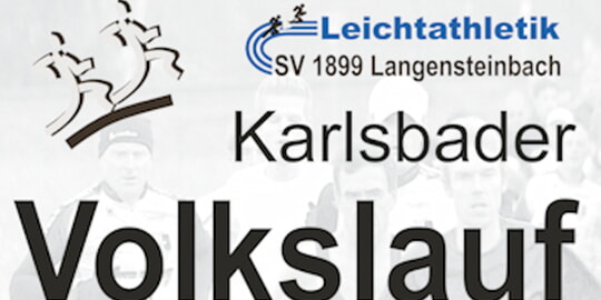 Karlsbad läuft - am 9. November!