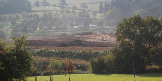 Baugesuche und Deponieberichte