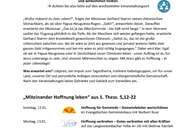 Terminübersicht 9. - 16. Januar