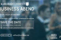 „KarlsbadConnect“:  1. Karlsbader Business Abend – Save The Date!