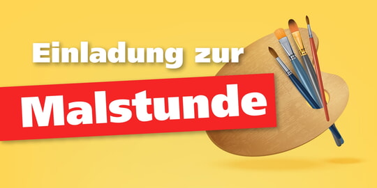 Einladung zur Malstunde