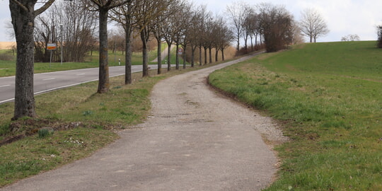 Sanierung des Feldweges zwischen Langensteinbach und Auerbach