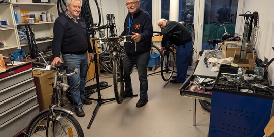  Second-Hand-Fahrräder günstig abzugeben!