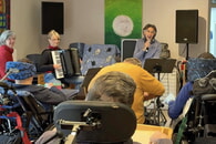 Carla und Michael live im AWO-Haus Spielberg