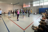 Skipping Hearts an der Grundschule in Langensteinbach