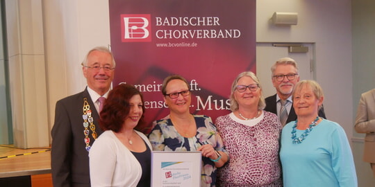 Badische Chorprämie 2024 honoriert Arbeit