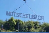 Erneuerung Mutschelbach Schild