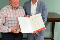 Höchste Ehrung für Reiner Becker!