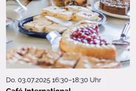 Einladung zum Café International am 3. Juli