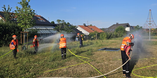 Übung Flächenbrand