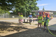 Übung Flächenbrand der Minigruppe