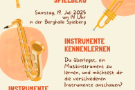 Instrumentalausbildung beim MV Spielberg